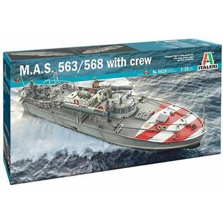 Italeri, M.A.S. 563/568 med besætning, 1:35 [Levering: 1-2 dage]
