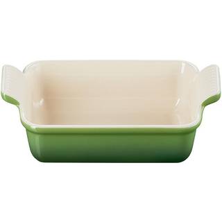 Le Creuset Auflaufform Tradition Steinzeug Bamboo Green 19 cm