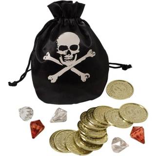 Piratpung med guld og diamanter
