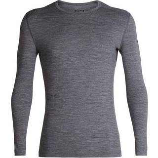 Icebreaker Men's 200 Oasis Long Sleeve Crewe Gritstone Hthr-013, M