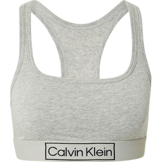 Calvin Klein Unlined bralette BH, grå, Størrelse: XS, Dame