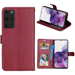 Wallet 3-kort til Samsung Galaxy S20 Plus (SM-G986F)  - rød