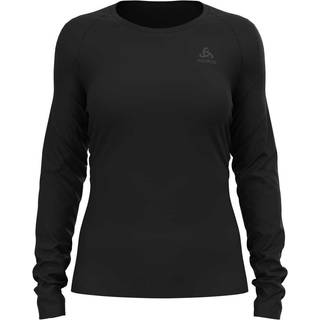 Odlo Women's BL Top Crew Neck L/S Active F-Dry Light Syntetisk undertøj Damer størrelse XS farve sort