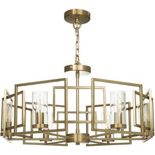 Maytoni hængelampe Bowi, Ø 65,6 cm, guldfarvet, 6 x E14