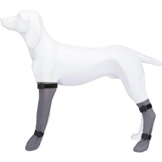 Trixie Protective Sock silicone S: 6 cm/30 cm grey