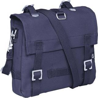 Brandit Lille Canvas Skuldertaske Navy - One Size