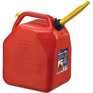 Brændstofdunk Scepter Ameri-Can, 25 liter, med hældetud &amp; udluftning, højdensitetspolyethylen (HDPE), rød