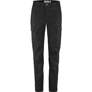 Fjällräven Women's Stina Trousers Trekking bukser Damer størrelse 38 - Regular farve sort