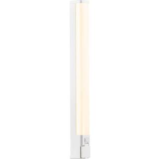 Nordlux Sjaver Vægbelysning Aluminium Hvid - Udendørs - 15W 1350lm - 930-940 CCT | IP44 - Bedste Farvegengivelse  - 3-Trin Dæmpbar