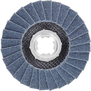BOSCH X-LOCK-rondelslibeskiver, lige version, med plastbundplade og en diameter på 125mm, G60, X571, Best for Metal, 1stk. 125 mm, fin, X-LOCK