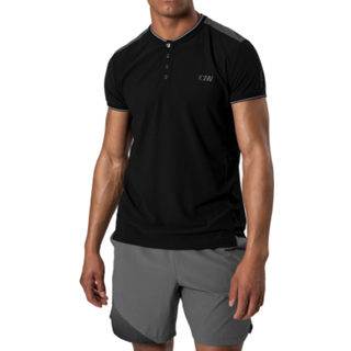 Smash Padel Polo Black Men