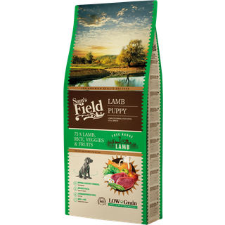 Sams Field Puppy Lamb, 13 kg