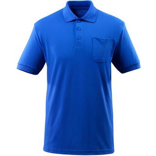 MASCOT CROSSOVER Orgon poloshirt med brystlomme, kobolt - M