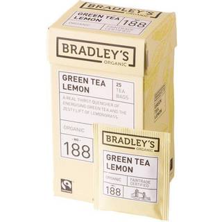 Bradley&#39;s Green Tea Lemon 25 stk. ØKO