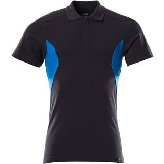 MASCOT ACCELERATE poloshirt, mørk marine/azurblå - XS