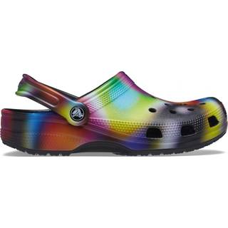 Crocs Unisex-Adult Classic Solar Rainbow Shers Solar Rainbow 6 Women4 Men