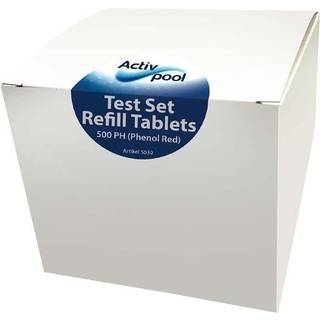 Activ Pool Test Set Refill Tablets 500 PH Red Phenol