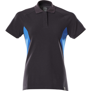 MASCOT® Poloshirt Mørk Marine/Azurblå 18393-961-01091 M ONE