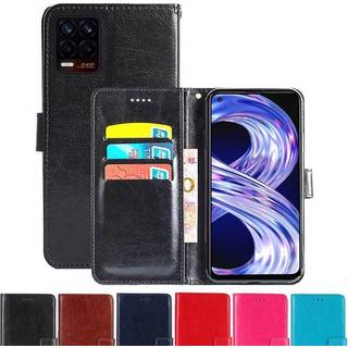 Wallet Cover 3-kort Realme 8 Pro  - lyserød
