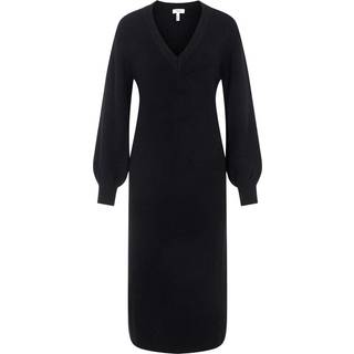 Object - Objmalena L/S Knit Dress - 3645164 Black
