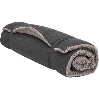 Trixie Bendson travel blanket 100 × 65 cm dark grey/light grey