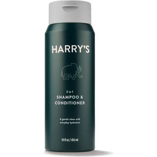 Harrys 2 i 1 shampoo og balsam 14 oz flaske