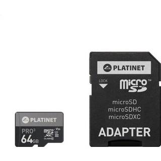 Micro SD Kort | 64GB | Hukommelseskort | Adapter | MicroSDXC (UHS-III)