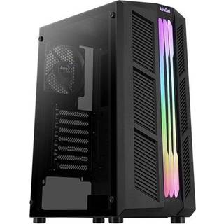 AeroCool Prime - MDT - ATX - Kabinet - Tower - Sort