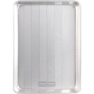 Nordic Ware 44770 Prism 13 """" X 18 """" H?jsidet ark kage pan 1 Pack Metallic