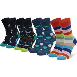 Happy socks 4-pak Navy Gift Box 650 - Blue - Str 41/46 * Kampagne *