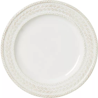 Juliska Le Panier Whitewash Dessert/Salat Plate