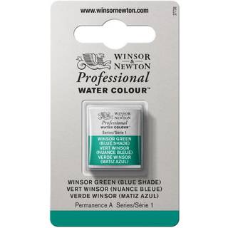 Watercolour proff. 1/2 pan Winsor Green (blue) 719