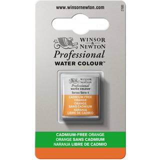 Watercolour proff. 1/2 pan cadminum-free, orange