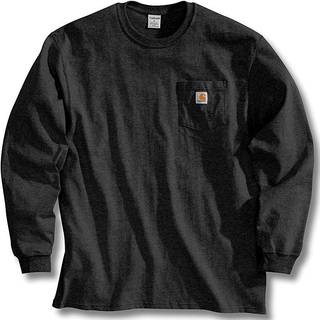 CARHARTT Trøje Workwear Pocket T-Shirt L/S Black - XXL