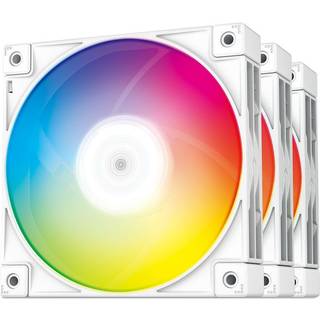 DeepCool FC120 - 3 in 1 White - Kabinet køler - 120mm - Hvid - 28 dBA