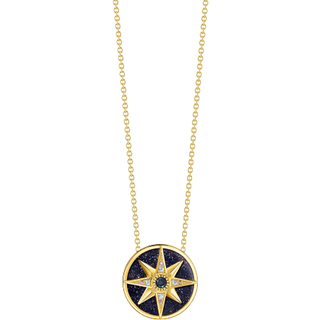 Thomas Sabo Royalty Star Guld halskæde 40-45cm