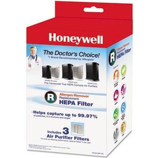 Honeywell HEPA luftrenserfilter R 3-pak til HPA 100/200/300 og 5000-serien - luftb?rent allergen luftfilter rettet mod skovbrand/r?gpollen k?ledy