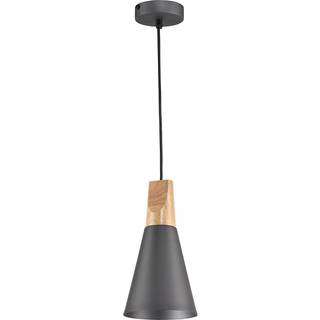 Bicones hængelampe i sort, Ø 14 cm