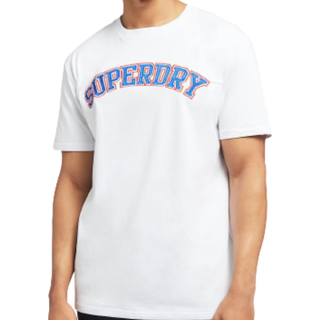 Superdry Unisex Energy Varsity T-shirt med applikation