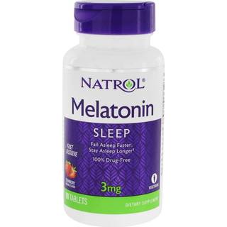 Melatonin Hurtigopløselige, 3 mg - 90 tabletter