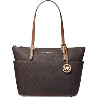 Michael Kors Jet Set Item Shopper taske mørkebrun
