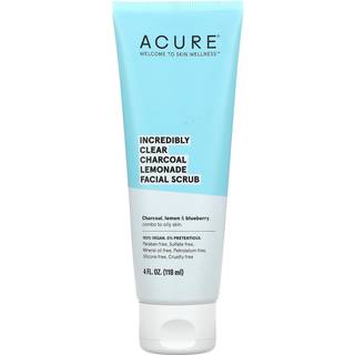 ACURE Incredibly Clear Charcoal Lemonade Ansigtsskrub 118 ml - 118 ml