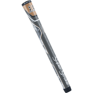 Superstroke Traxion Tour Golf Club Grip Black/Grey (mellemstore) | Avanceret overfladetekstur, der forbedrer feedback og tack | Ekstrem greb give