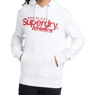 Superdry Core Athletics hættetrøje med logo