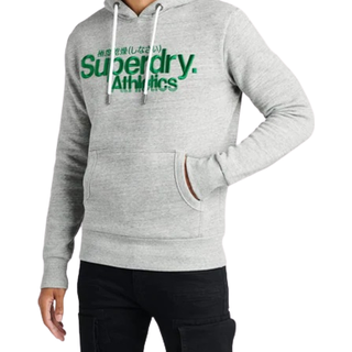 Superdry Core Athletics hættetrøje med logo