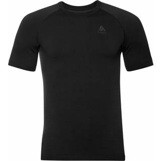 Odlo Performance Warm Eco BI Top Crew Neck T-Shirt Men - Black, Size S - black
