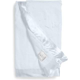 Little Giraffe Baby Filt - Luxe Soft Filt With Satin Trim - Baby Barnvagnsfilt - Nyfödda Baby Essentials Babygåvor - 29x35 - Denim