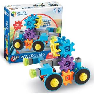 Læring af ressourcer gear! Gear! Gear! Rover Gears Building Set 43 stykker i alderen 4