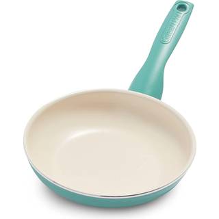 Greenpan Rio Sund keramisk nonstick 7 """" Frying Pan Skabelal PFAS-FREE VARMAASHER SAFE SVART