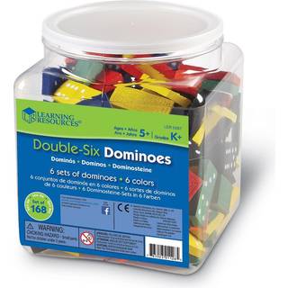 Domino - Double-Six, 168 brikker